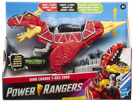 Power Rangers Beast Morphers Dynamically Moving Dinosaur Toys T-Rex ...