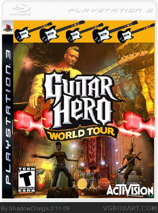 Guitar Hero World Tour Xbox 360 Box Art Cover by ShadowDialga