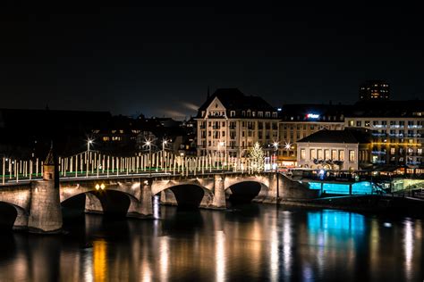 Basel, Switzerland at night (x-post from /r/ITookAPicture) : pics