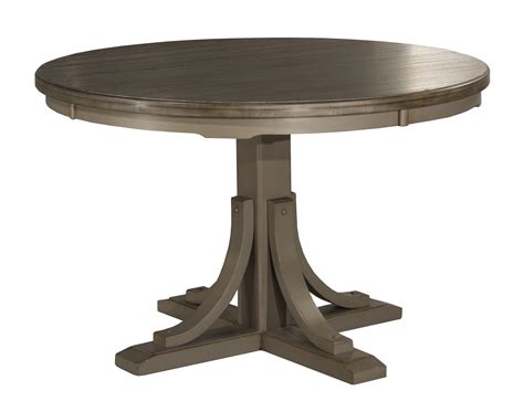 Clarion Round Dining Table - Distressed Gray 4541DTB by Hillsdale Furniture at Riley's Furniture ...