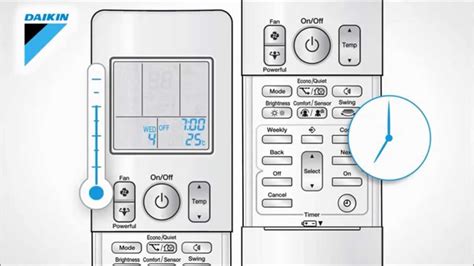 Daikin Air Conditioning Remote Control Manual