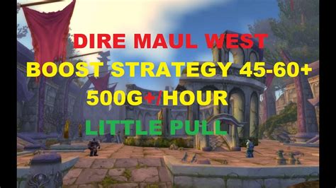 DIRE MAUL WEST Shen'dralar Librams farm . 1500 g/hour - YouTube