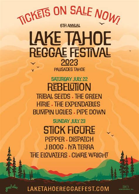 Lake Tahoe Reggae Festival - Go Tahoe North