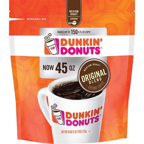 Dunkin' Donuts Ground Coffee, 45 Ounce - Walmart.com - Walmart.com