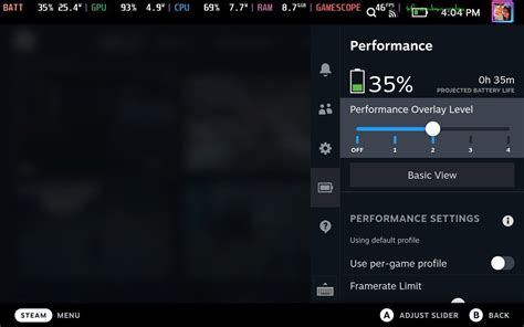 How to Enable the Steam Deck's Performance Overlay (and What It Shows)