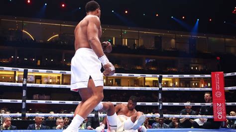 Anthony Joshua vs Francis Ngannou: Briton delivers statement win with ...