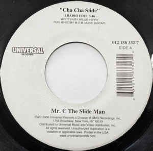 Mr. C The Slide Man - Cha-Cha Slide (2000, Vinyl) | Discogs