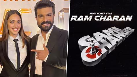 Agency News | Ram Charan- Kiara Advani's Game Changer First Single ...