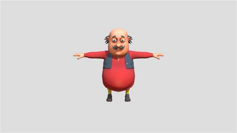 Motu patlu - Download Free 3D model by Romeo_e [26350fc] - Sketchfab