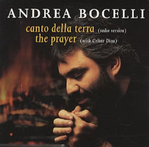 Andrea Bocelli Canto Della Terra UK Promo CD single (CD5 / 5") (153757)