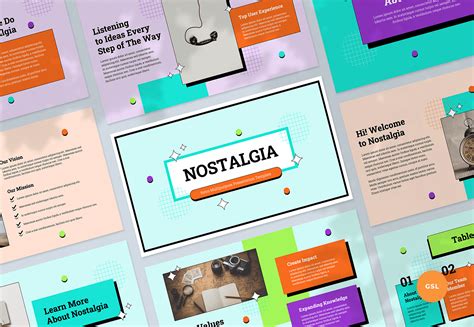 Retro Multipurpose Google Slides Presentation Template - Graphue