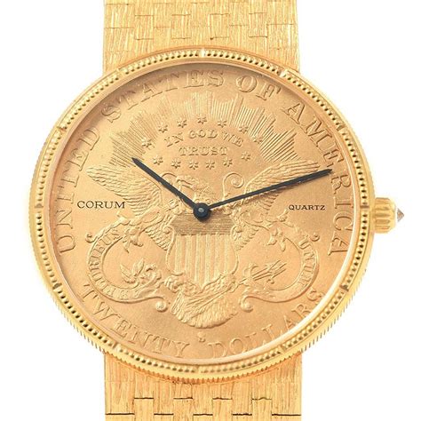 Corum gold coin watch history - unityluli