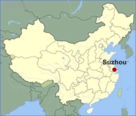 Suzhou Map - ToursMaps.com