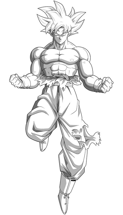 Giant Spirit MUI Goku by MajorLeagueGaminTrap on DeviantArt