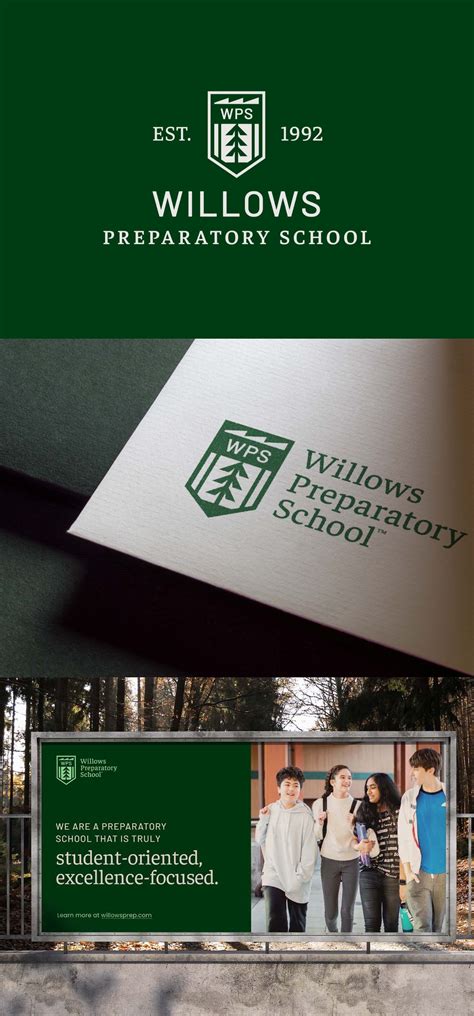 Brand Redesign For Willows Preparatory School | School advertising, Branding design inspiration ...