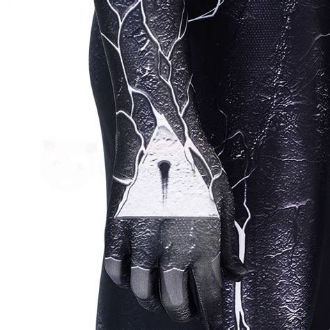 Venom Symbiote Cosplay Costume The Amazing Spiderman Black Suit ...