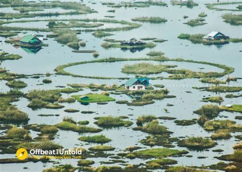 View of the Phumdis of Loktak Lake | Tale of 2 Backpackers