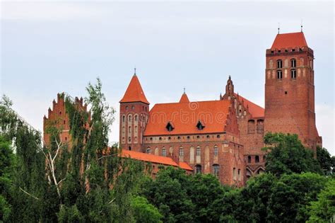 Kwidzyn Castle and Cathedral Stock Image - Image of european, brick: 36886275