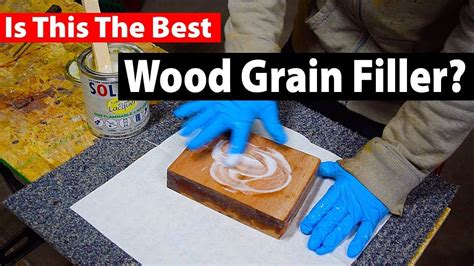 The Best Wood Grain Filler I Have Come Across - YouTube | Wood grain ...