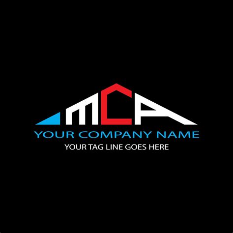 MCA letter logo creative design with vector graphic 8048364 Vector Art at Vecteezy