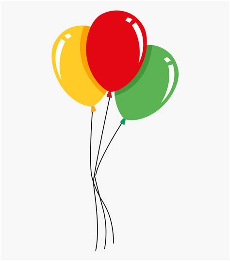 Transparent Balloon Vector Png - Birthday Balloons Vector Png , Free Transparent Clipart ...