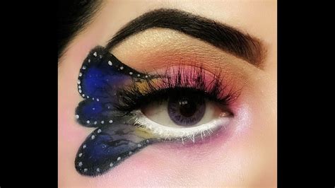 BUTTERFLY Makeup Tutorial - YouTube