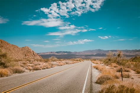 2048x1152 Empty Desert Road 4k 2048x1152 Resolution HD 4k Wallpapers, Images, Backgrounds ...