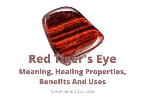 Red Tiger’s Eye: Meaning, Healing Properties, Benefits, and Uses - Beadnova