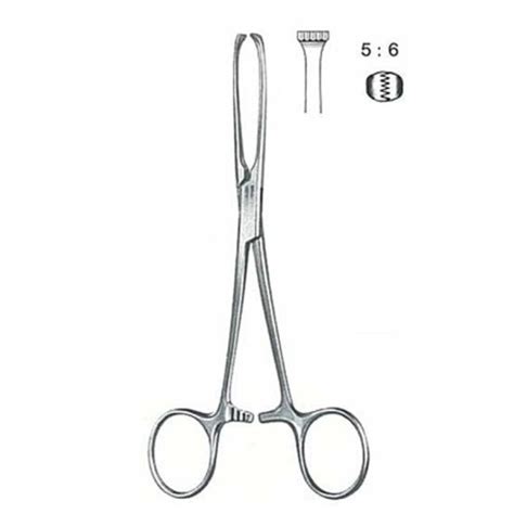 Allis Tissue Forceps 5 x 6 Teeth - 24cm | Medical Equipment