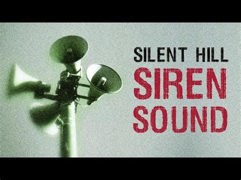 Silent Hill Siren Sound | HQ Free Download Link : r/silenthill