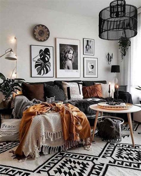 40 Outstanding Boho chic living room decor ideas in natural colors