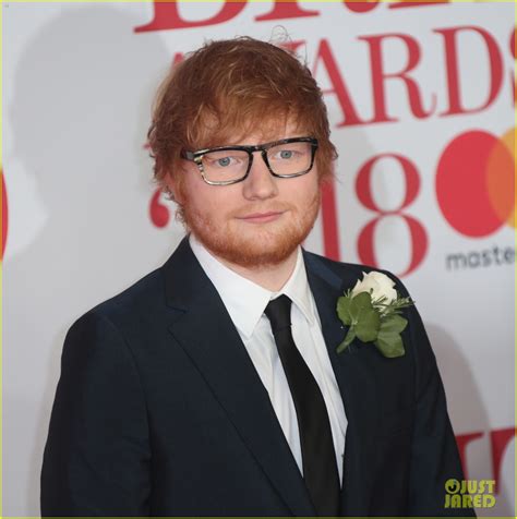 Photo: ed sheeran brit awards 2018 08 | Photo 4036757 | Just Jared