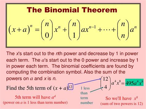 PPT - The Binomial Theorem PowerPoint Presentation, free download - ID:5645323