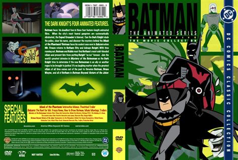 Batman - The Animated Series Movie Collection - Movie DVD Custom Covers ...