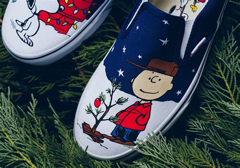 Peanuts And Vans Collaborate Once More For Christmas Themed Collection - SneakerNews.com