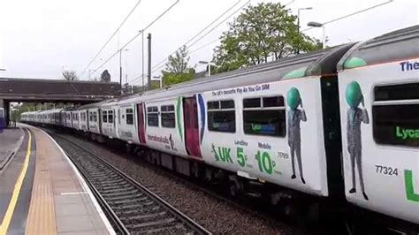 Thameslink Class 319 Departing Flitwick (03/5/15) - YouTube