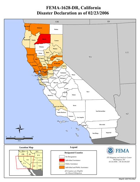 California Flooding Map
