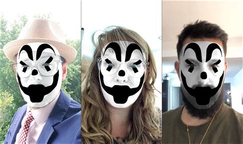 Introducing: The Juggalizer. New Facebook AR filter applies juggalo ...