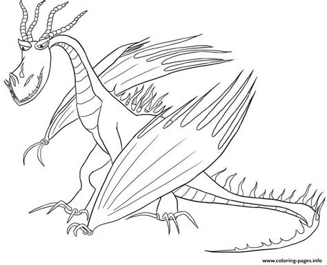 Hookfang Dragon Coloring page Printable