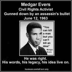 Medgar Evers Famous Quotes. QuotesGram