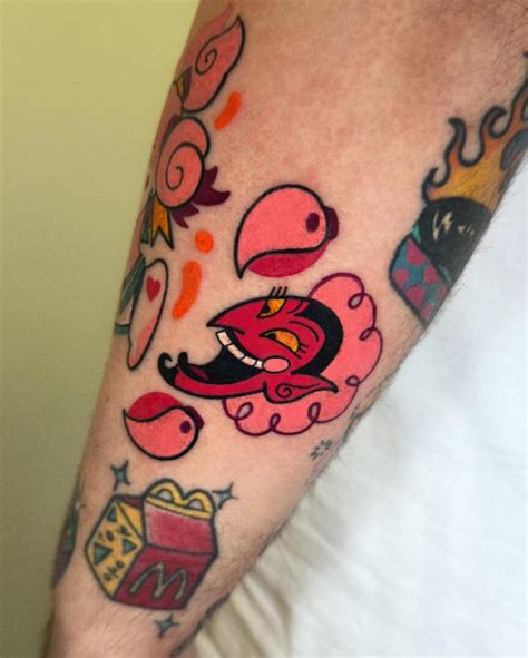 HIM tattoo, done by me : r/CartoonNetwork