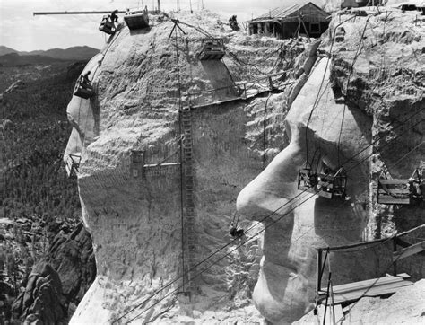 Amazing Photographs of the Making of the Mount Rushmore From 1935-1941 ~ Vintage Everyday