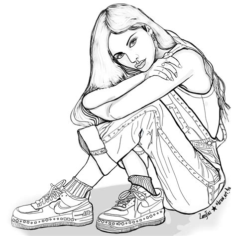 Olivia Rodrigo Coloring Pages - Coloring Home