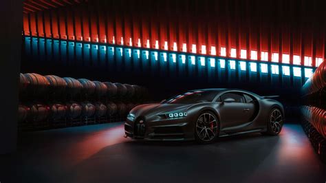 Desktop Wallpaper Black Bugatti Chiron, 2020, Black Car, Hd Image ...