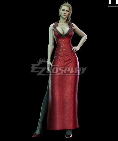 Final Fantasy VII Remake FF7 Scarlet Cosplay Costume