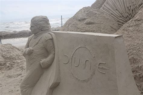 'DUNE' Sand Sculpture TimeLapse | Texas SandFest 2021 | Geek News Network