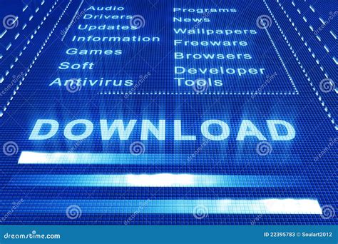 Download blue screen. stock illustration. Illustration of fast - 22395783