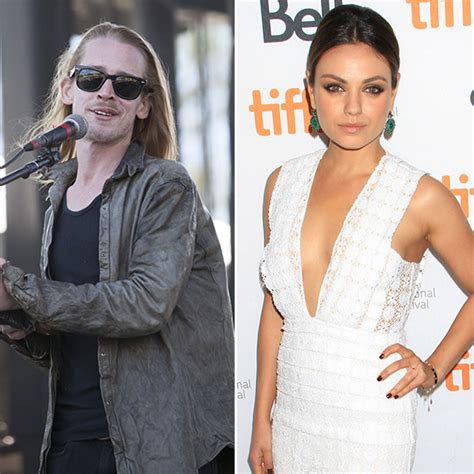 Mila Kunis: Dating Macaulay Culkin Was Difficult Compared To Ashton ...