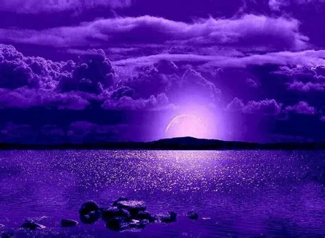 Purple Moon Ciel, Moon Pictures, Moon Pics, Shades Of Purple, Purple ...