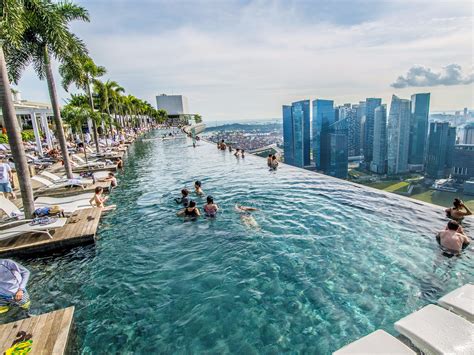 The Swimming Pool at the Sands Hotel in Singapore. : r/pics